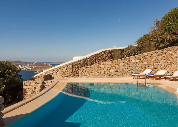 ヴィラ Excellent Mykonos Apollo 3 Bedrooms Stunning Sea Views *