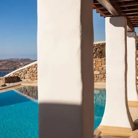 Villa Excellent Mykonos Apollo 3 Bedrooms Stunning Sea Views Psarrou *