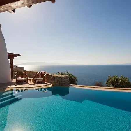 Excellent Mykonos Apollo 3 Bedrooms Stunning Sea Views Psarrou Villa