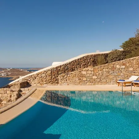 Villa Excellent Mykonos Apollo 3 Bedrooms Stunning Sea Views Psarrou *