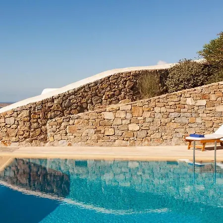 Excellent Mykonos Apollo 3 Bedrooms Stunning Sea Views プサロウ