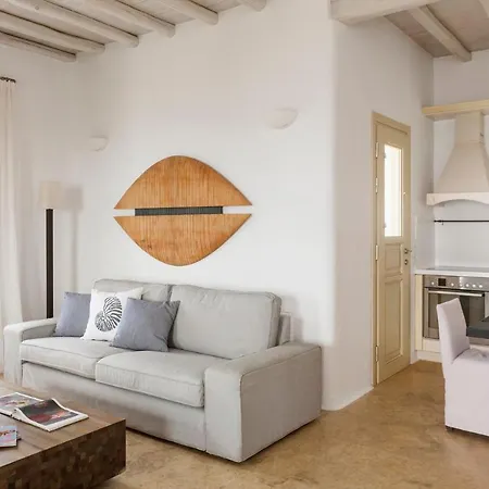 Excellent Mykonos Apollo 3 Bedrooms Stunning Sea Views * プサロウ