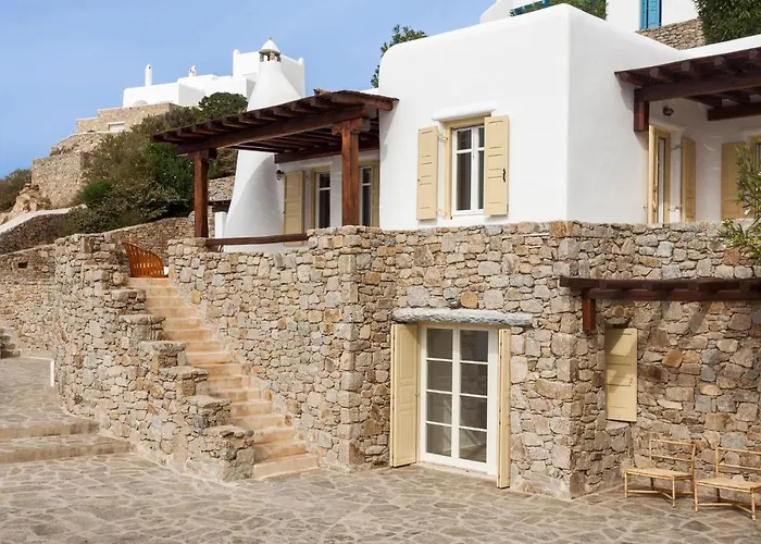 Excellent Mykonos Apollo 3 Bedrooms Stunning Sea Views Psarrou