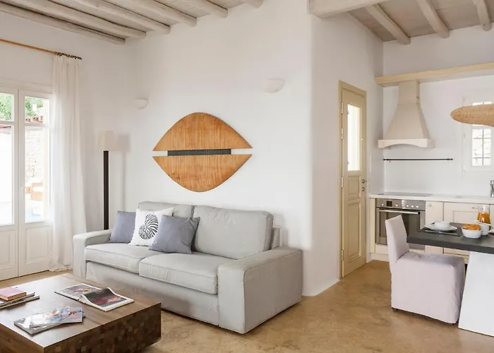 Excellent Mykonos Apollo 3 Bedrooms Stunning Sea Views * Psarrou