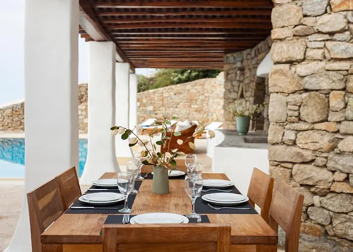 Excellent Mykonos Apollo 3 Bedrooms Stunning Sea Views Psarrou