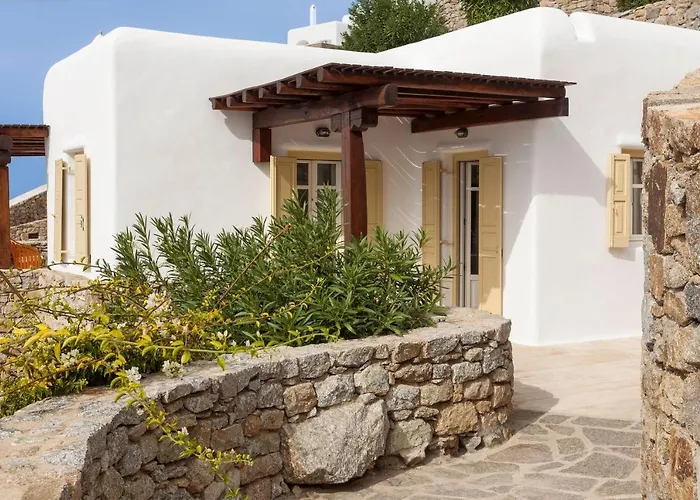 Villa Excellent Mykonos Apollo 3 Bedrooms Stunning Sea Views Psarrou