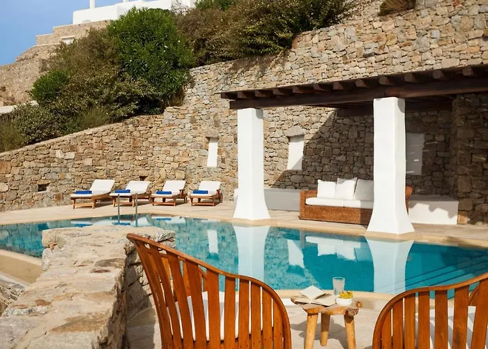 Villa Excellent Mykonos Apollo 3 Bedrooms Stunning Sea Views